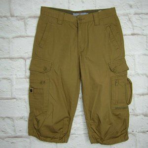 S & K Samuel & Kevin Women's Hiking Cargo Capri Pants size 27